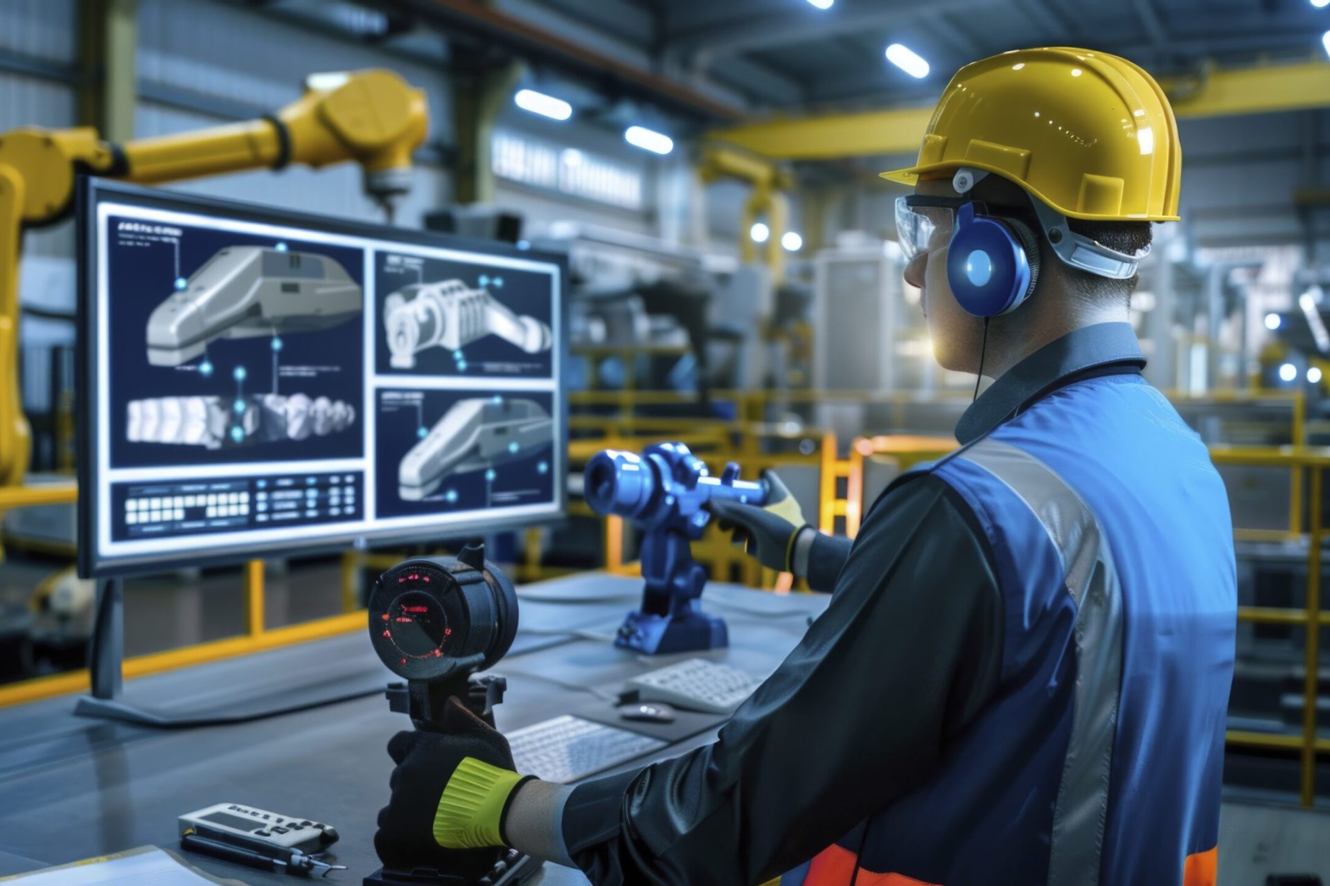 engineering worker in the workflow --chaos 20 --ar 16:9 Job ID: 18b8d69d-3e5d-43d4-9bd5-06fcc841c822